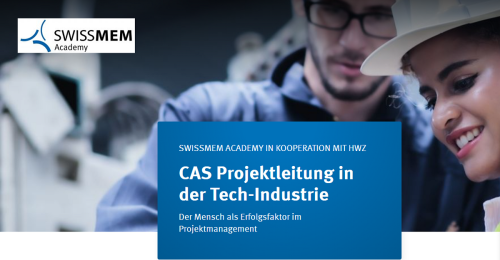 CAS Projektleitung in der Tech-Industrie