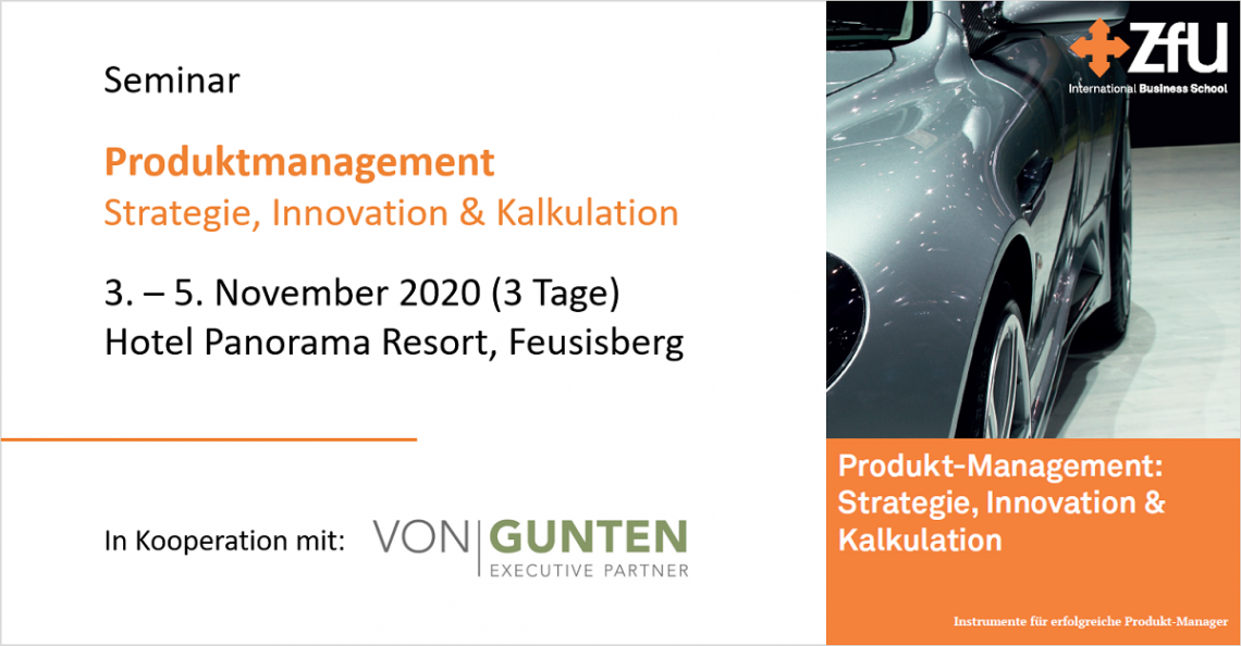 Produktmanagement: Strategie, Innovation & Kalkulation